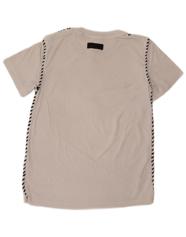 Diesel Herren T-Shirt Top Small aus weißer Baumwolle