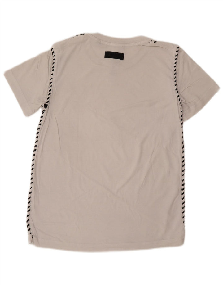 Diesel Herren T-Shirt Top Small aus weißer Baumwolle