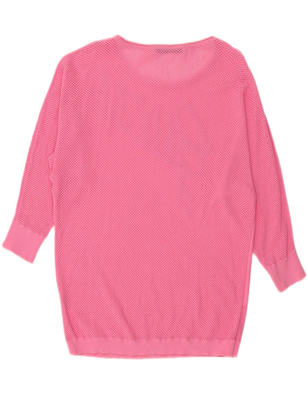 GUESS Damen Grafik-Sweatshirt-Pulloverkleid UK 18 XL Rosa