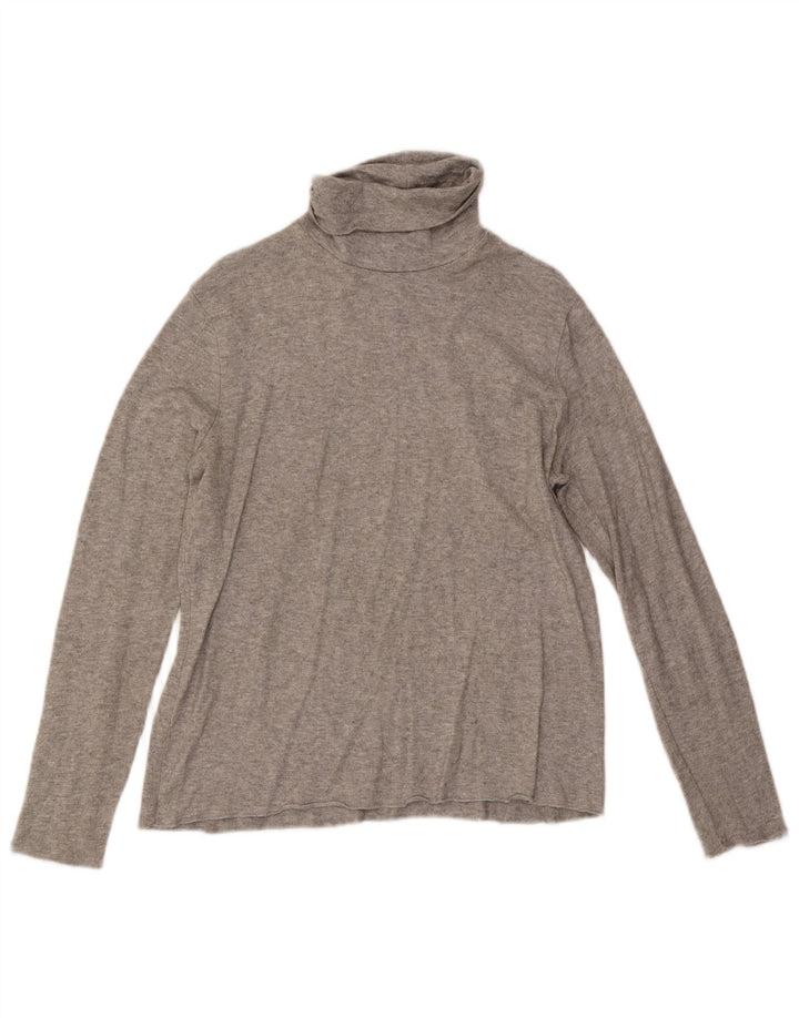 Zara Damen Top Langarm UK 18 XL Grau