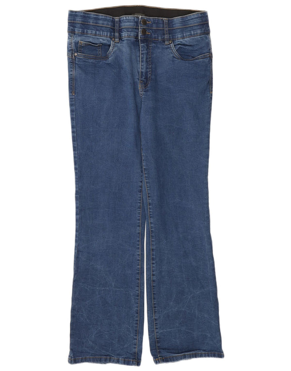 Marks & Spencer Damen Autograph Bootcut Jeans UK 14 Large W32 L29 Blau