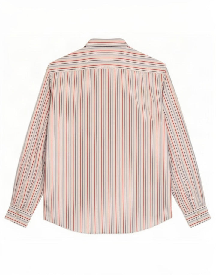 Tommy Hilfiger Herrenhemd 2XL Weiß gestreift