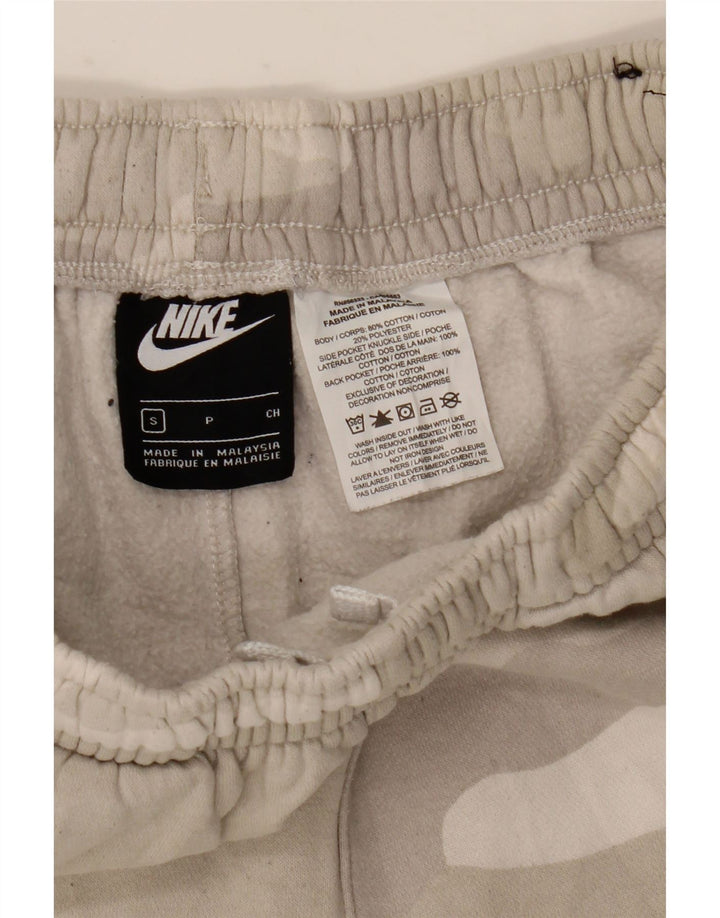 Nike Herren-Sportshorts, klein, graue Camouflage-Baumwolle