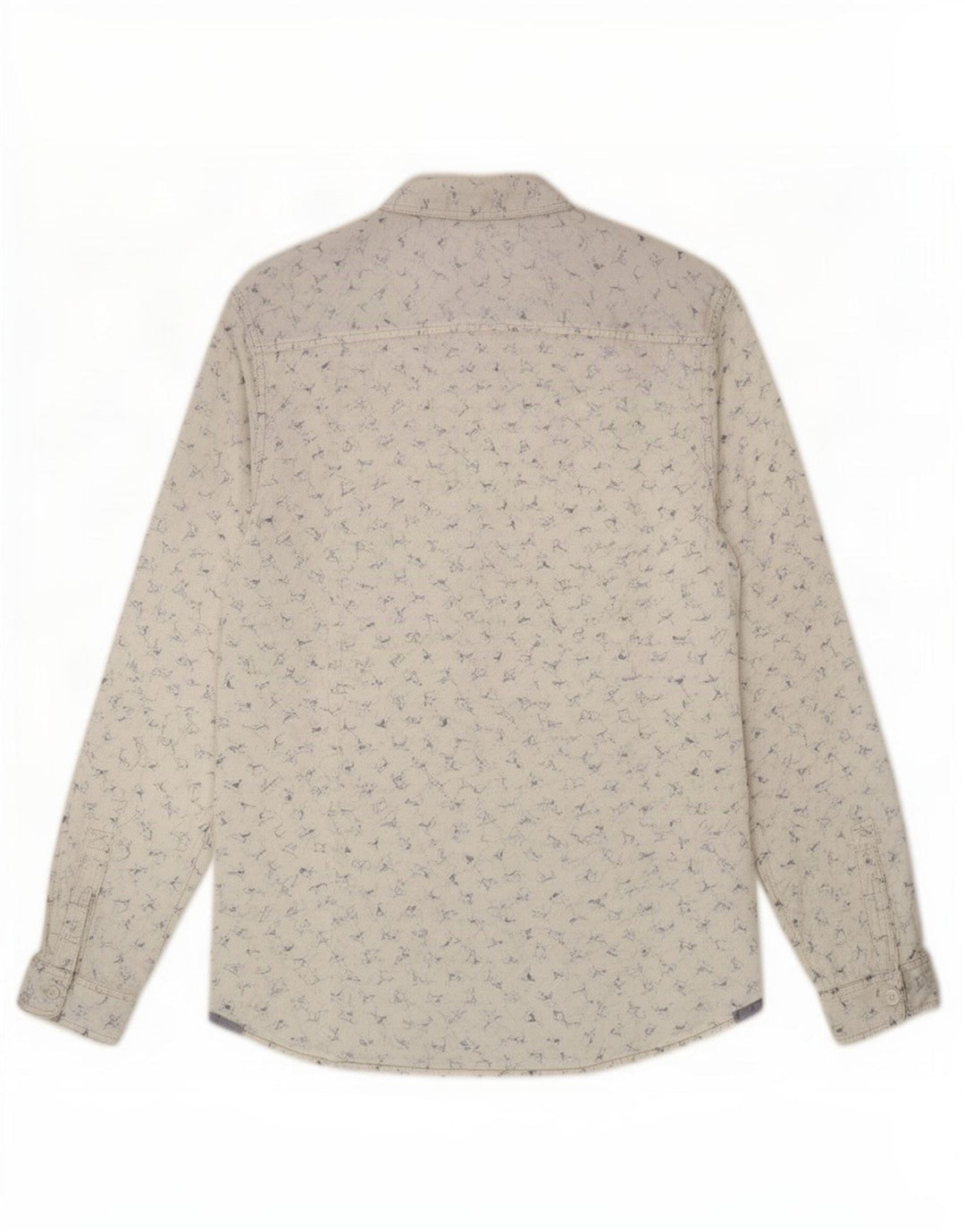 White Stuff Slim-Fit-Hemd für Herren aus mittlerer Baumwolle mit Animal-Print