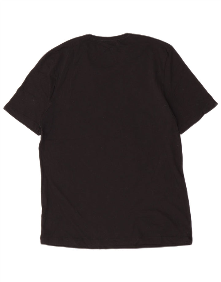 Hugo Boss Herren T-Shirt Top Medium Schwarz