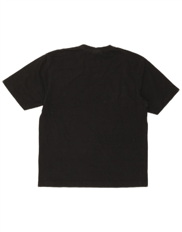 Lacoste Herren T-Shirt Top Größe 3 Small Schwarz Baumwolle