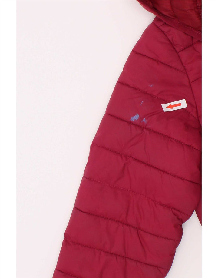 Berghaus Wattierte Jacke mit Kapuze für Mädchen, 5–6 Jahre, rosa, Polyester