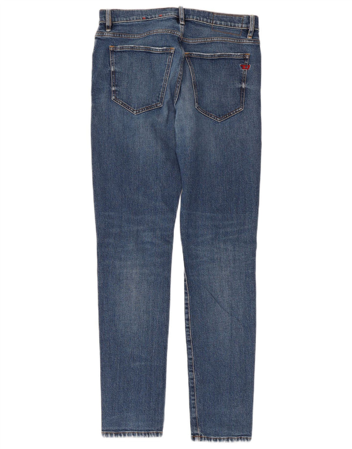Diesel Damen Slim Jeans W32 L30 Blaue Baumwolle