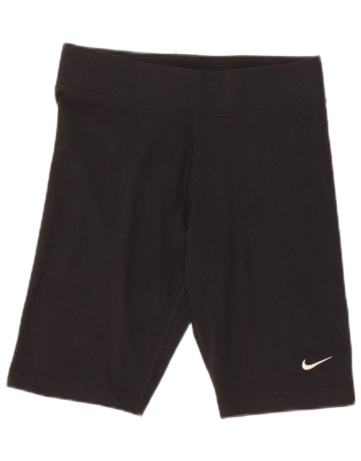 Nike Damen Sportshorts UK 10 Small Schwarz
