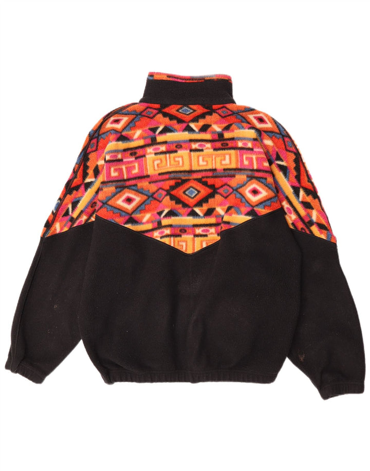 Endurance Herren-Fleecepullover mit Reißverschluss am Hals, groß, mehrfarbig, Farbblock