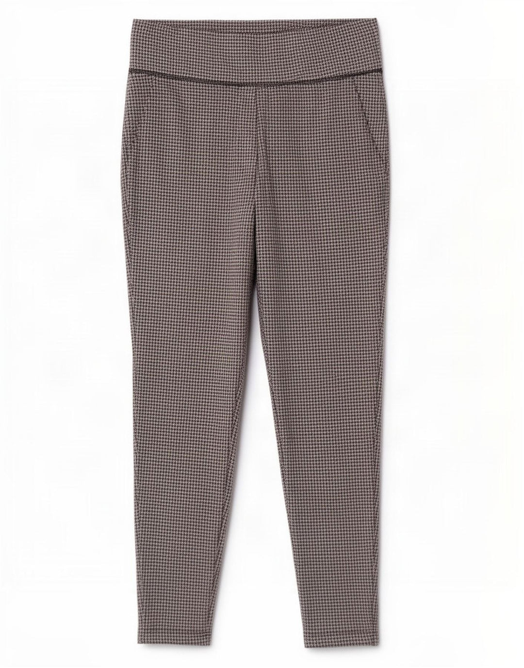 Marks & Spencer Damen-Leggings UK 14 Large Schwarzer Hahnentritt-Polyester