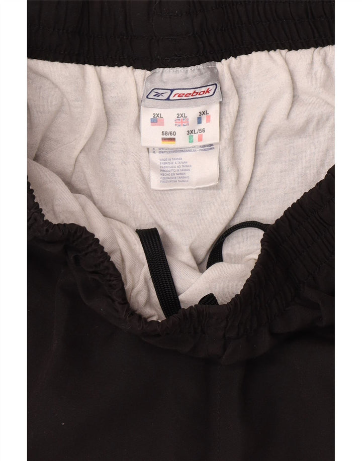Reebok Herren Sportshorts 2XL Schwarz Polyester