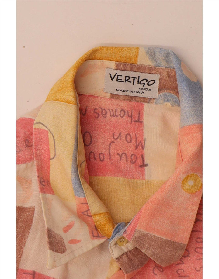 Vertigo Herren Kurzarmhemd 2XL Mehrfarbig Patchwork