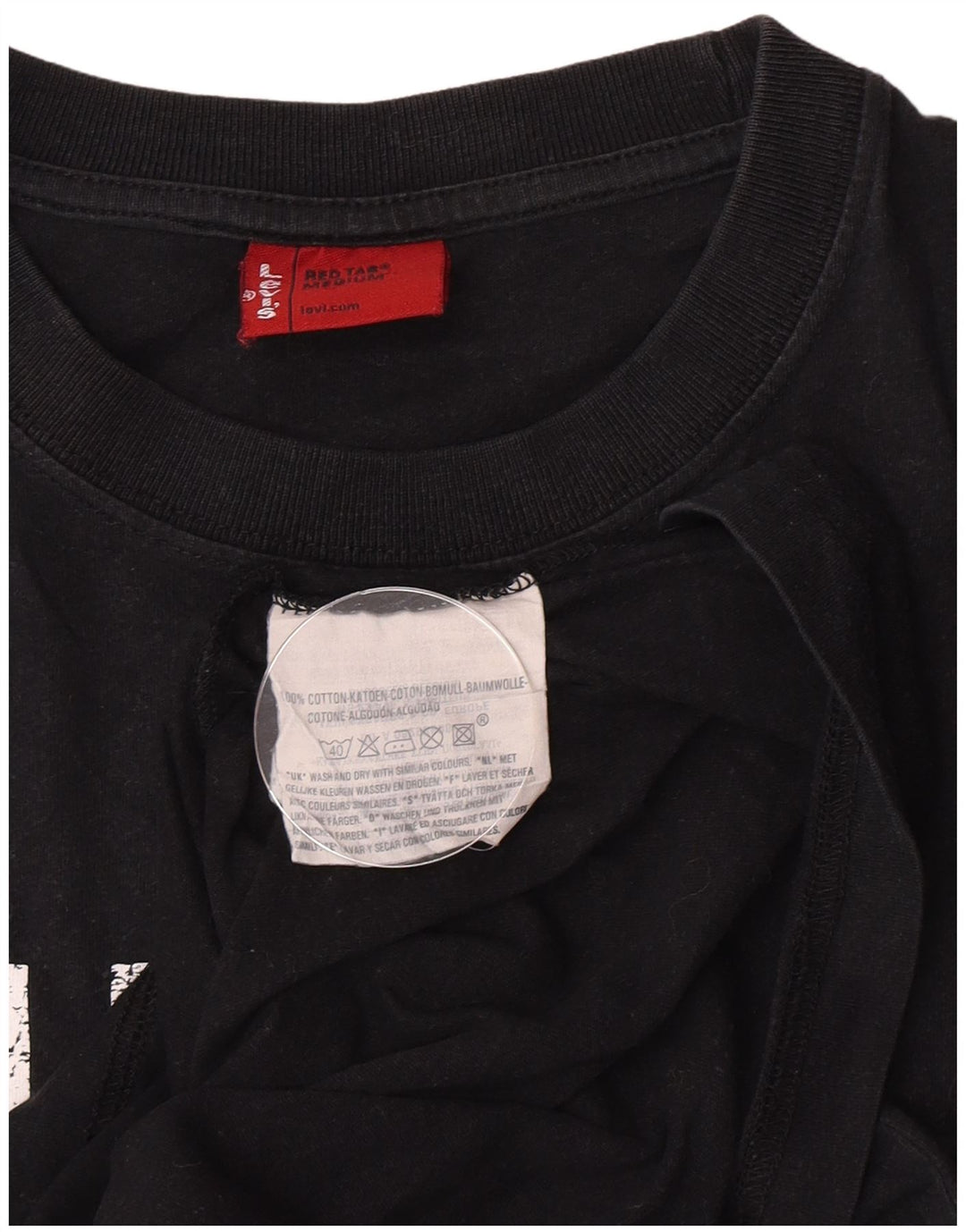 Levi's Herren-T-Shirt mit Grafik, mittelschwarze Baumwolle