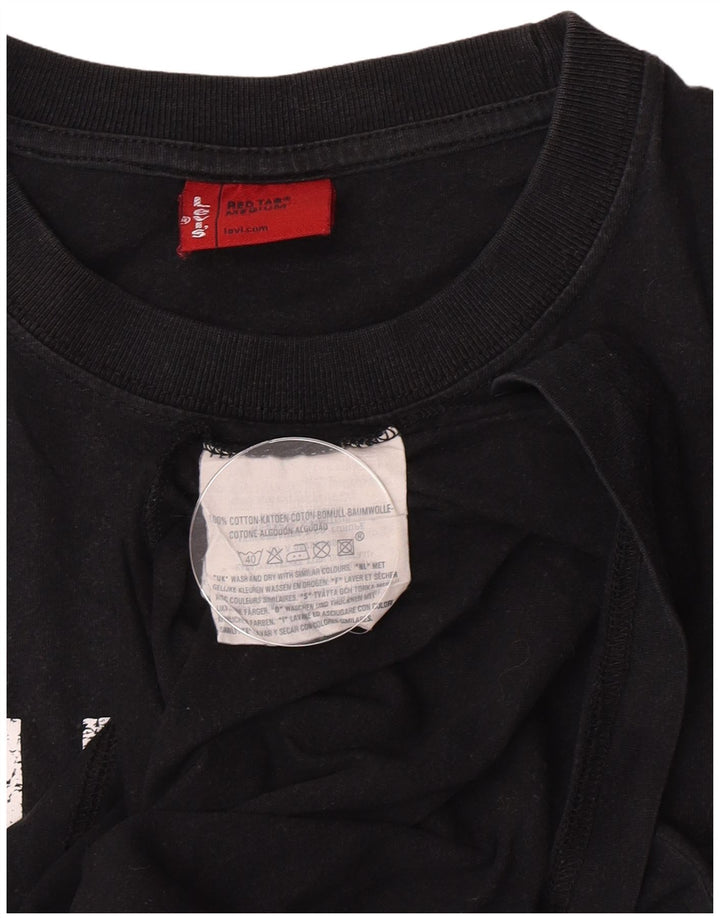 Levi's Herren-T-Shirt mit Grafik, mittelschwarze Baumwolle