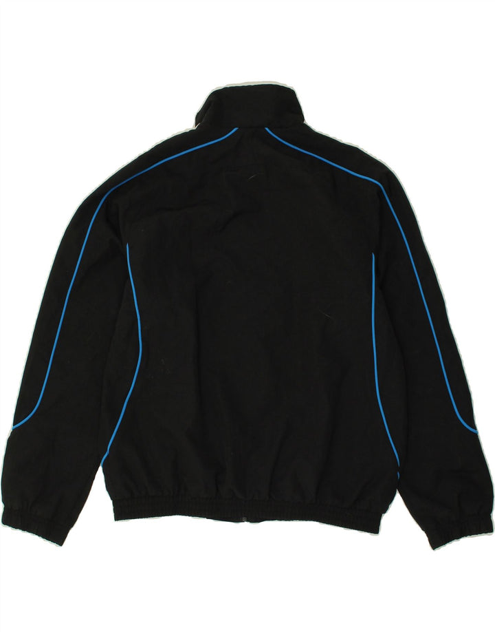 ADIDAS Boys Tracksuit Top Jacket 11-12 Years Black Polyester | Vintage Adidas | Thrift | Second-Hand Adidas | Used Clothing | Messina Hembry 