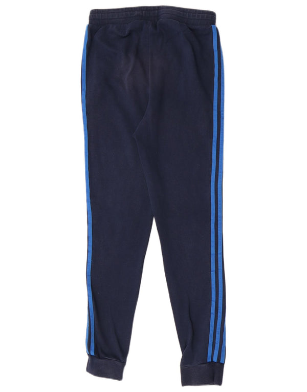 Adidas Jungen Trainingshose Jogger 13-14 Jahre Marineblaue Baumwolle