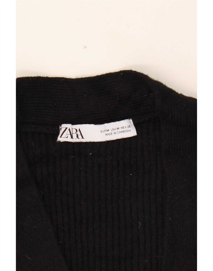 Zara Damen-Strickjacke in Übergröße, Gr. 14, mittelschwarz
