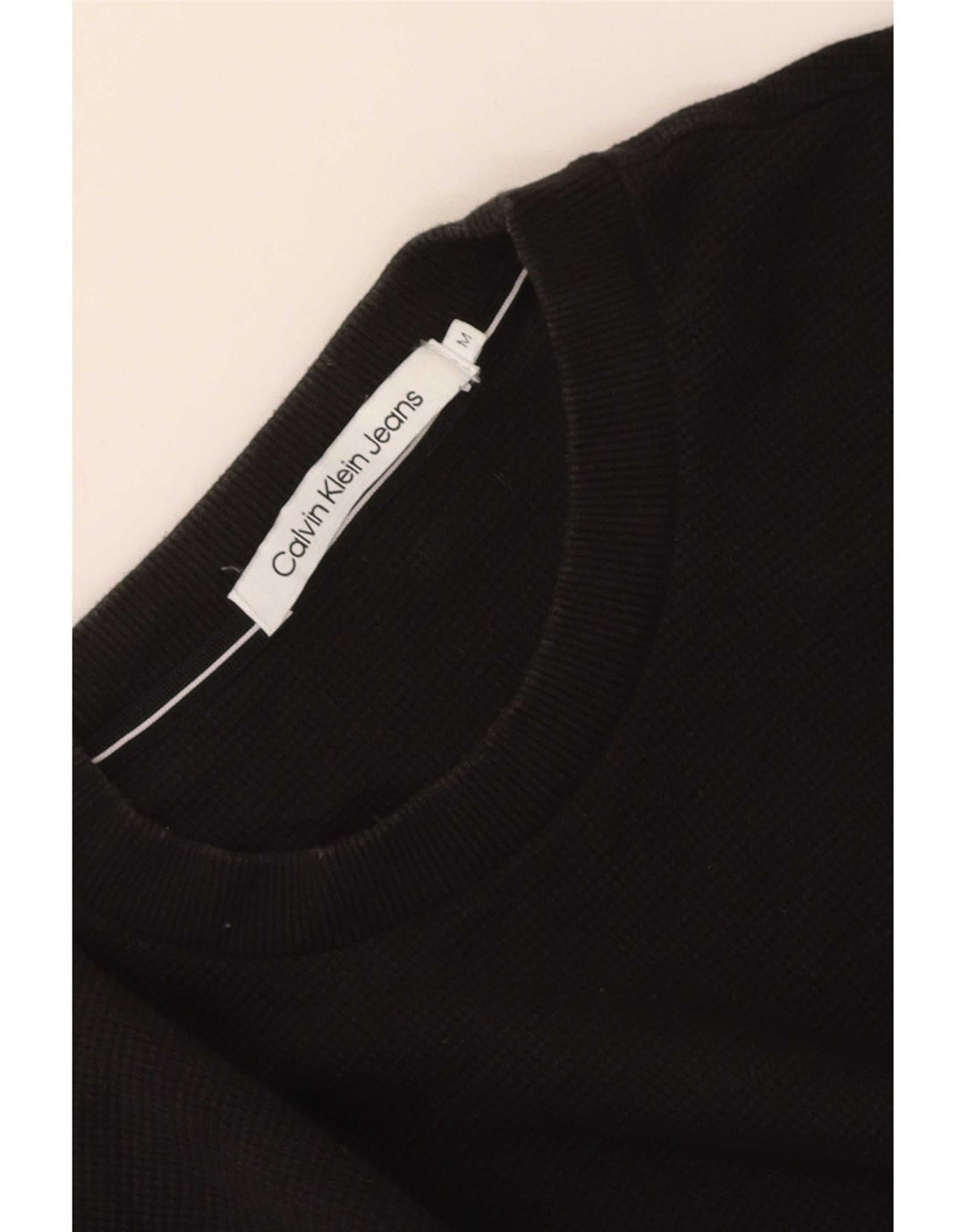 Calvin Klein Jeans Herren Top Langarm Medium Schwarz
