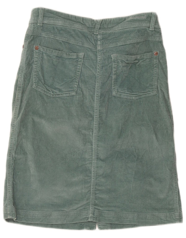 Timberland Damen Cordrock IT 46 Large W34 Grüne Baumwolle