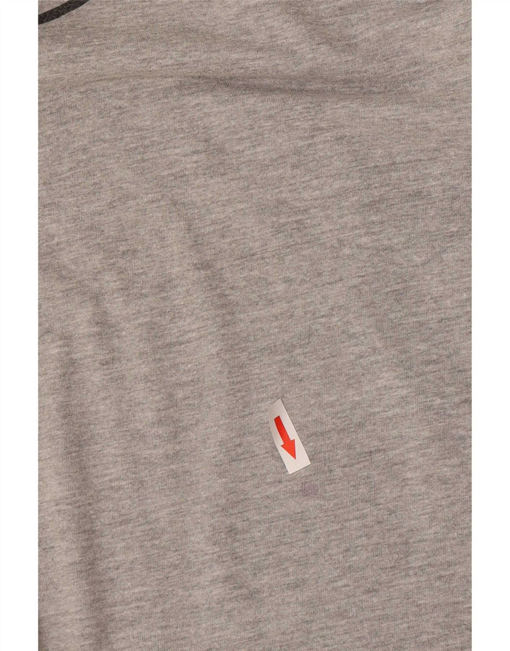 Volcom Herren-T-Shirt mit Grafik, groß, grau gesprenkelte Baumwolle