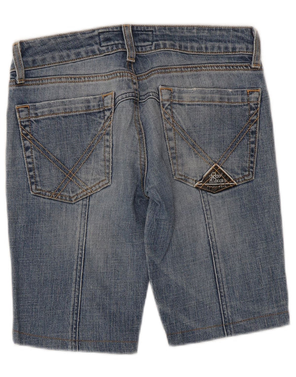 Roy Rogers Damen-Jeansshorts mit niedriger Taille, W25, XS, Blau