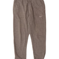 NIKE Herren-Trainingshose, Jogginghose, klein, grau gefleckte Baumwolle