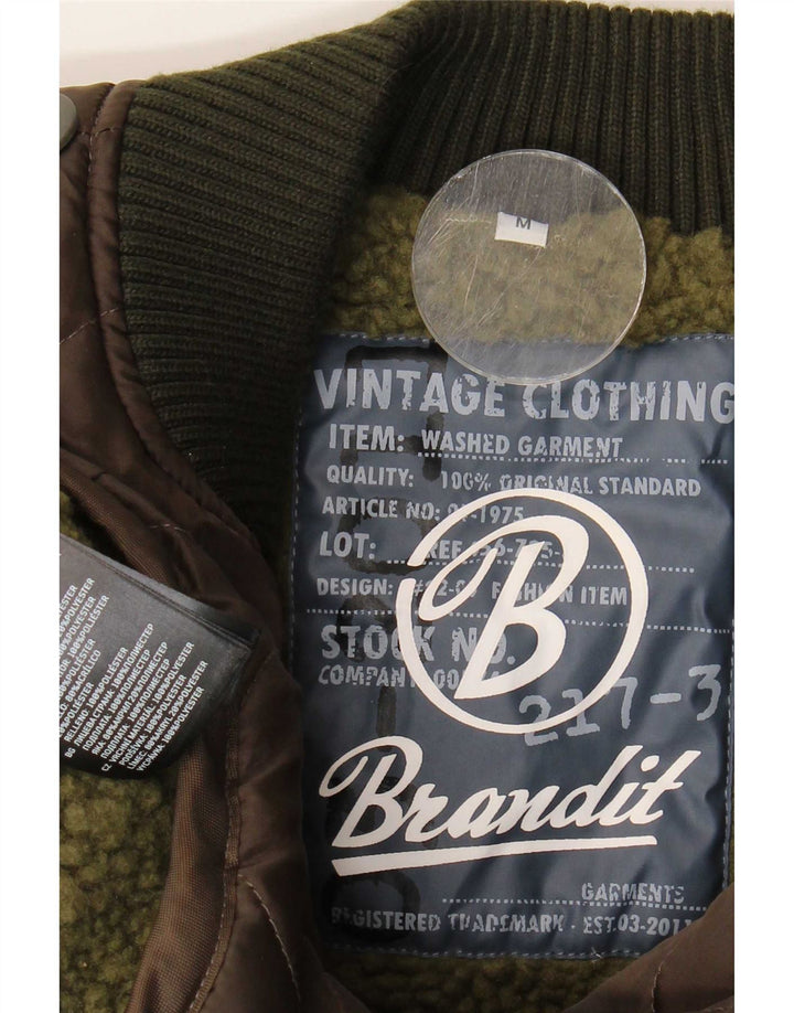 Brandit Herren gefütterte Liner-Jacke UK 38 Medium Khaki Polyester