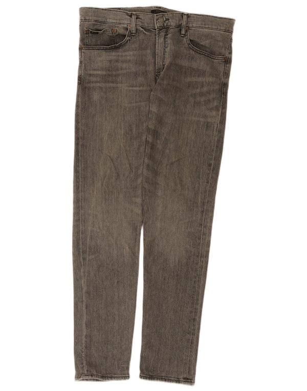 Polo Ralph Lauren Herren Slim Jeans W34 L32 Graue Baumwolle