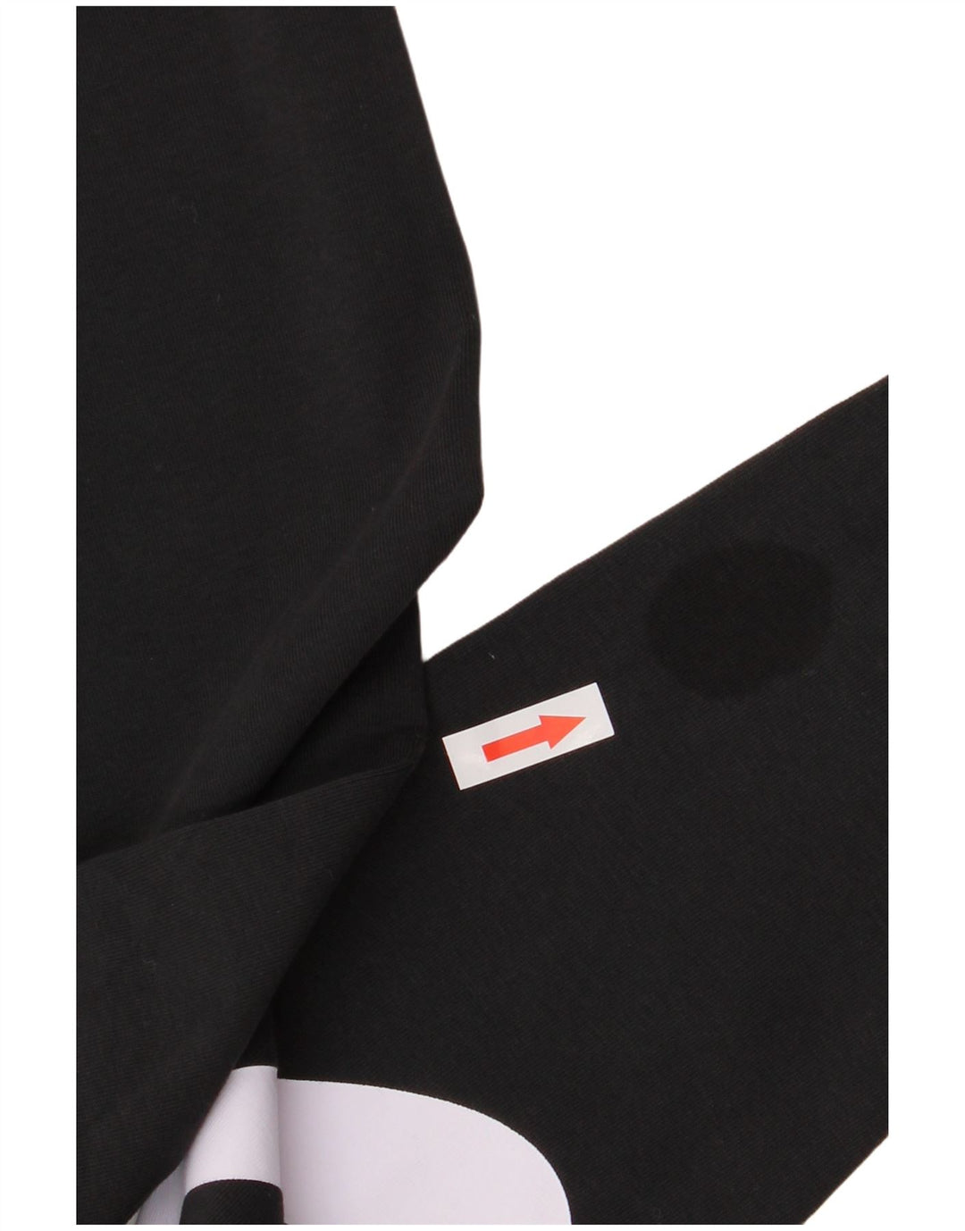 Nike Womens Graphic Leggings UK 8 Small Schwarz Baumwolle