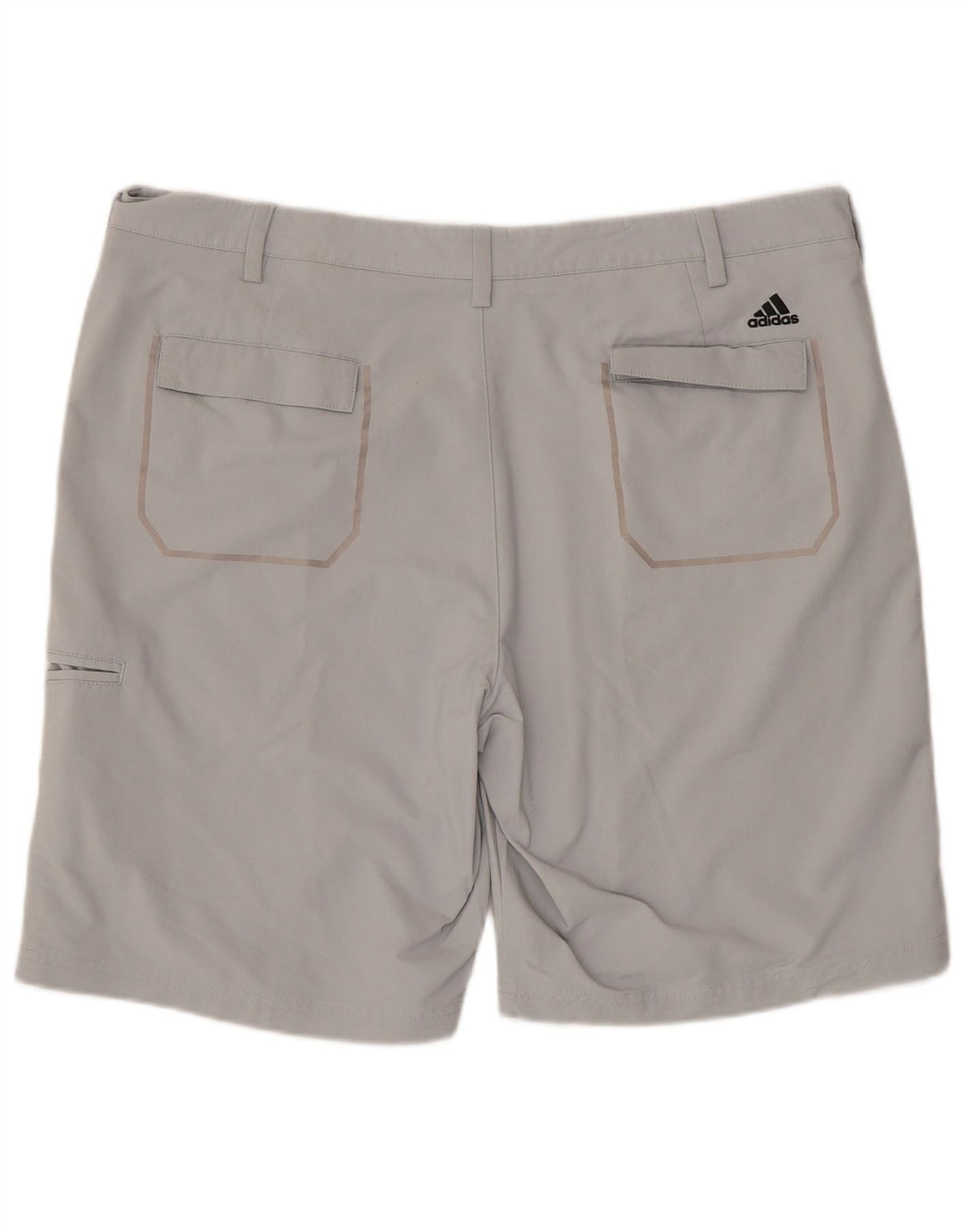 Adidas Herren Cargo Shorts W38 XL Grau Polyamid