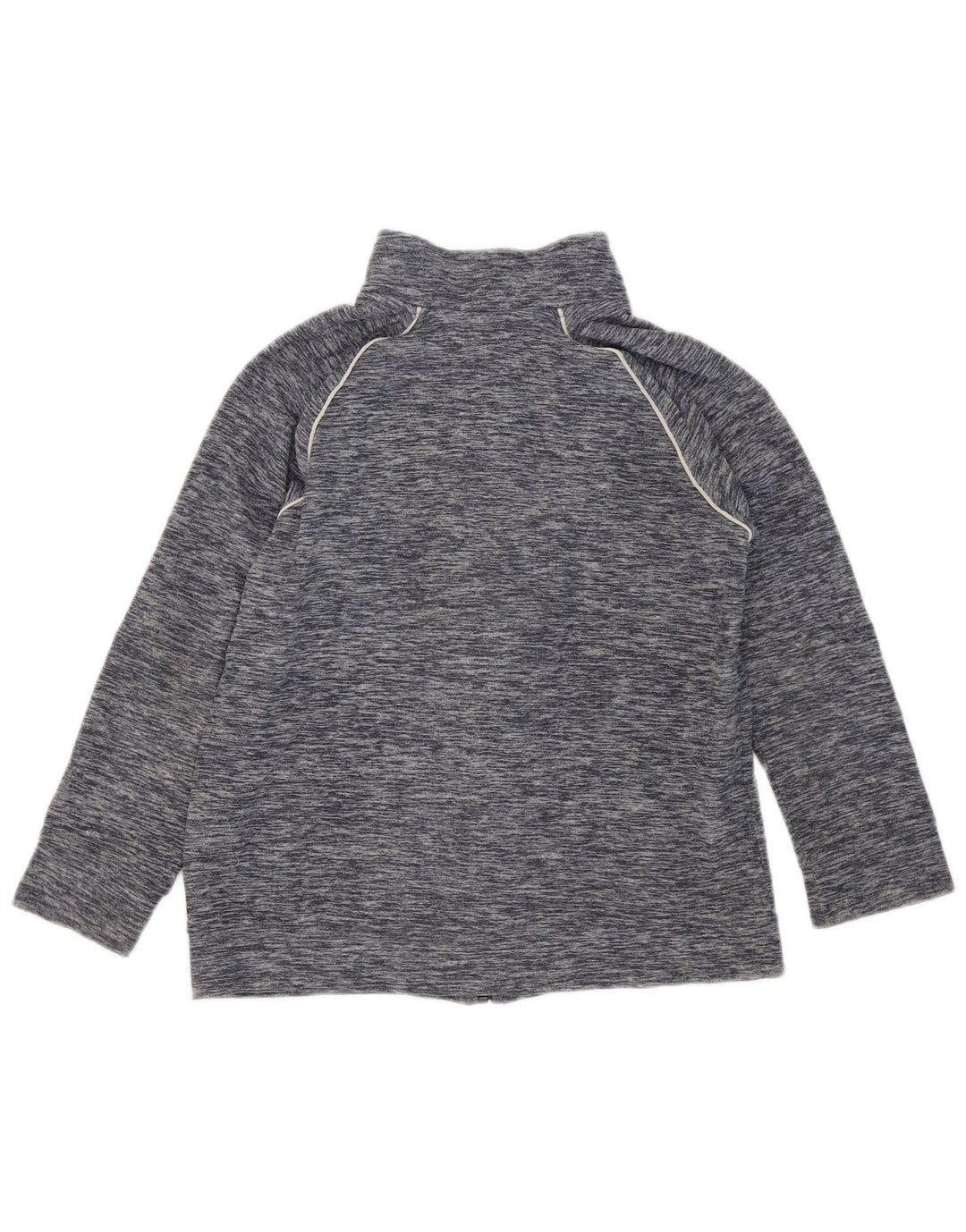 Puma Fleecejacke für Jungen, 12–13 Jahre, groß, marineblau geflecktes Polyester