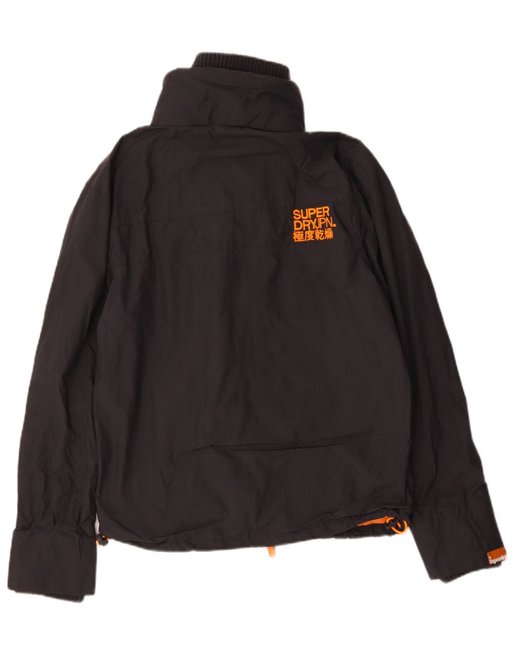 Superdry Herren The Windcheater Bomberjacke UK 36 Small Grau Polyester