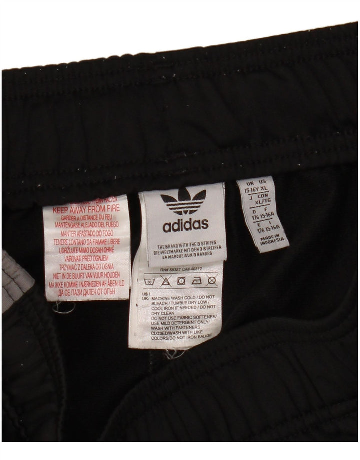 Adidas Jungen Graphic Sport Shorts 15–16 Jahre, schwarzes Colourblock-Polyester