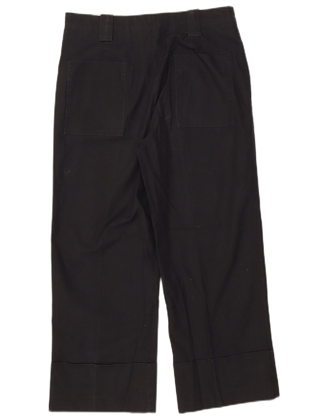 Kurze Hose von Zara für Damen, mittelgroß, W28, L24, schwarze Baumwolle
