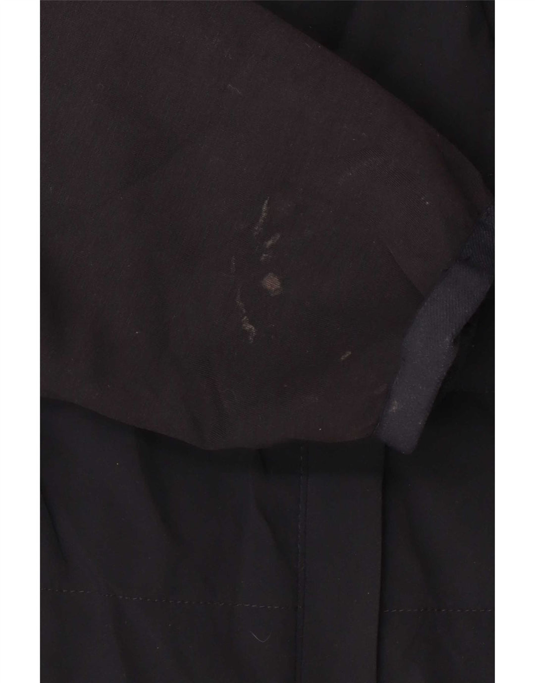 Zara Herren Wattierte Jacke UK 40 Large Marineblau