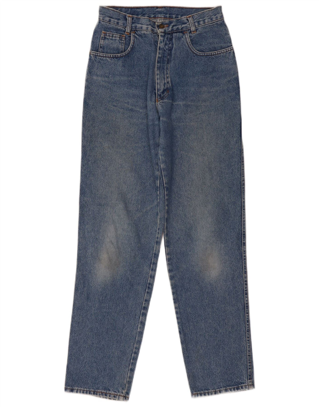 WAMPUM Womens Tapered Jeans IT 42 Medium W26 L30 Blue Cotton