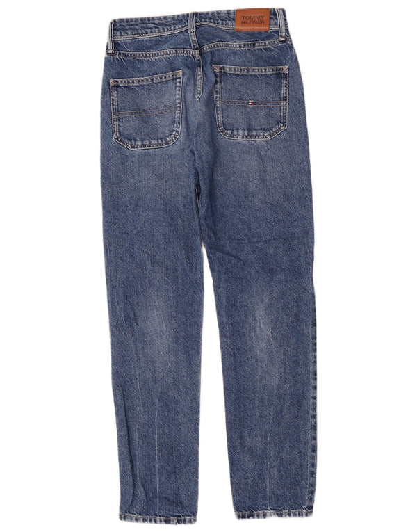 Tommy Hilfiger Straight Jeans für Jungen, 13–14 Jahre, W27 L30, blaue Baumwolle