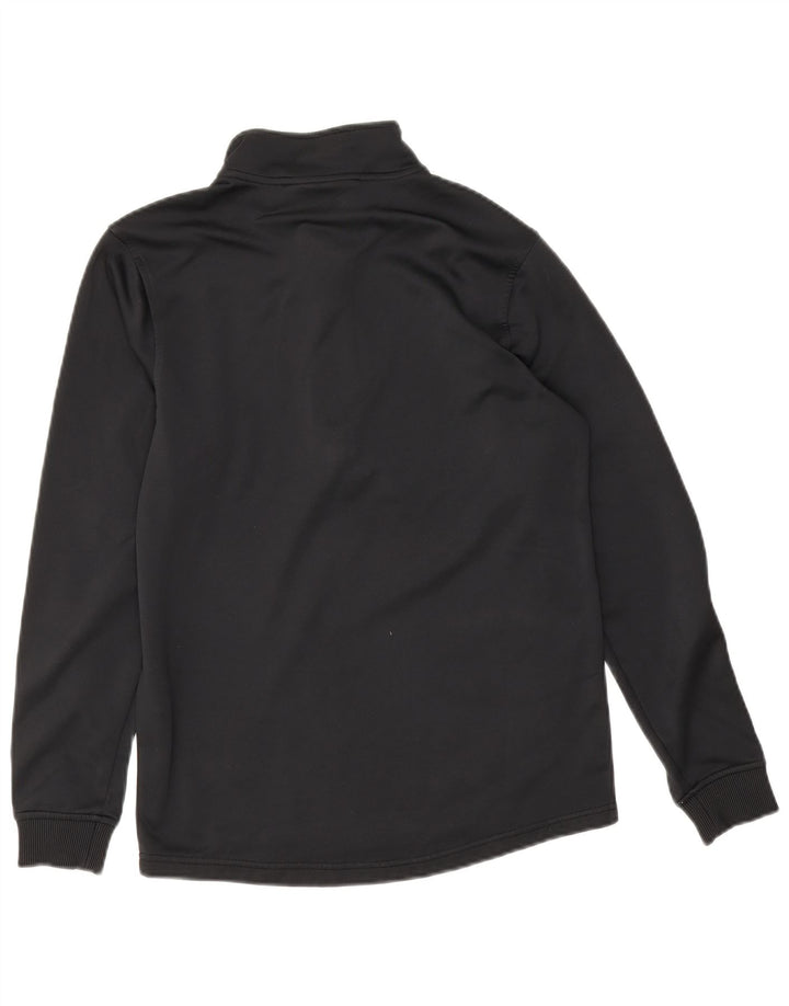 Under Armour Herren Cold Gear Zip Neck Sweatshirt Pullover XS Schwarz Polyester