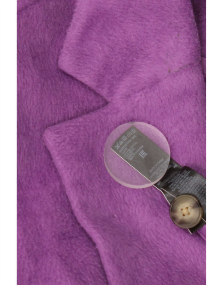 Marks & Spencer Damenmantel UK 14 Large Lila Polyester