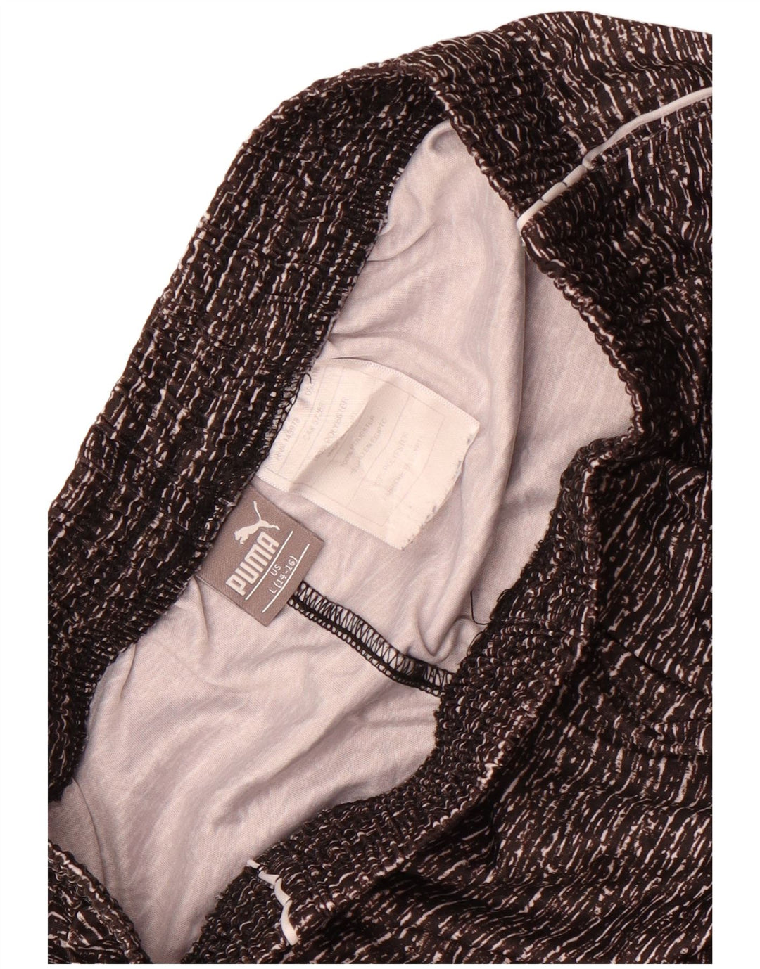 Puma Sportshorts für Jungen, 14–15 Jahre, groß, schwarz geflecktes Polyester, Sport