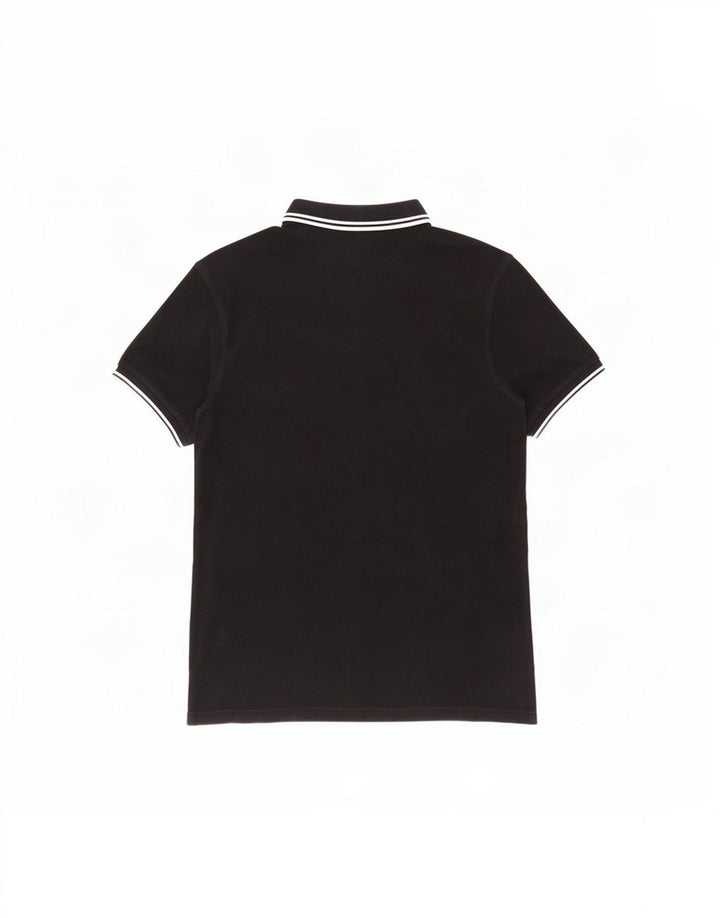 Fred Perry Herren-Poloshirt, mittelschwarz, Baumwolle