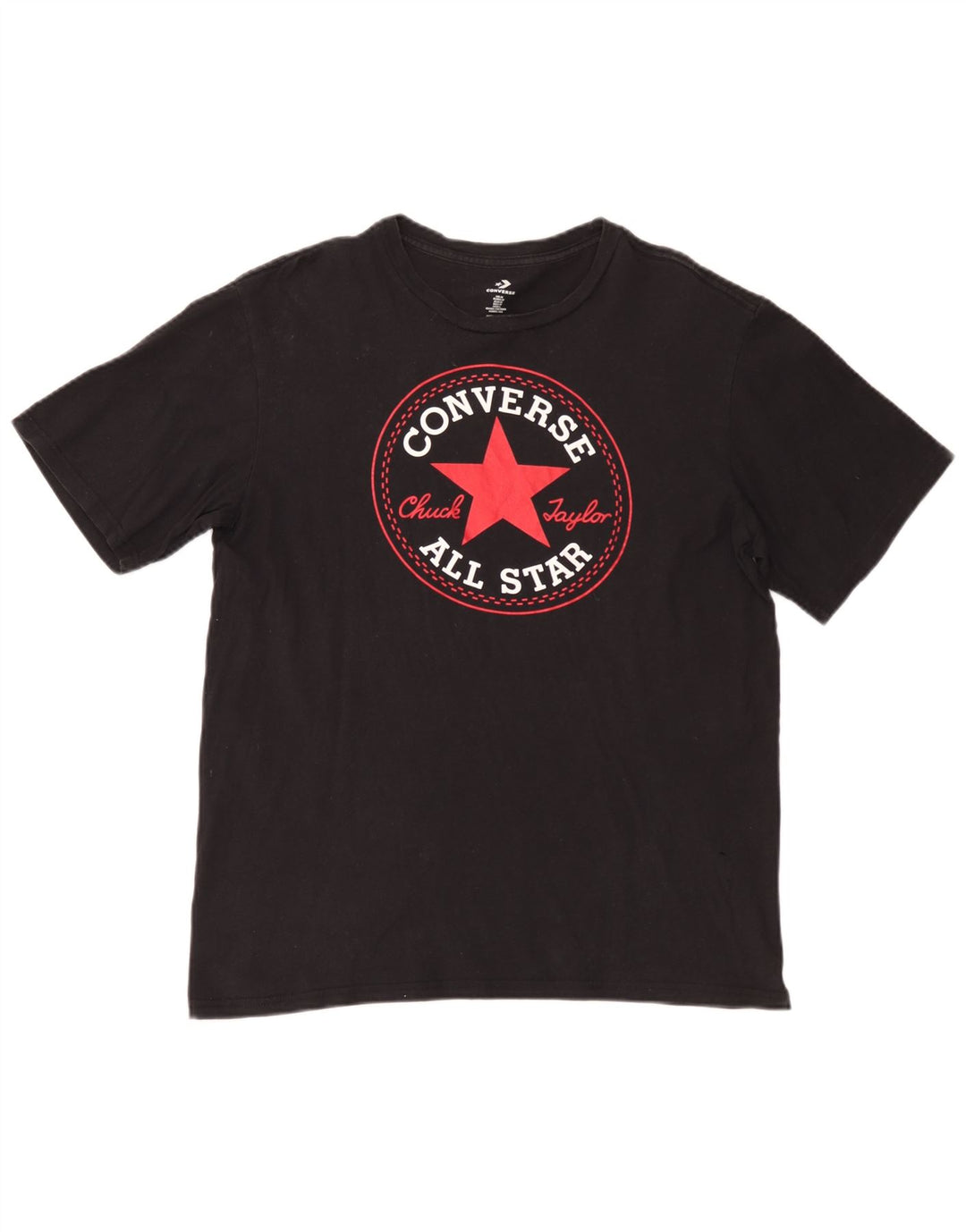 Converse Herren Chuck Taylor Graphic T-Shirt Top Medium Schwarz