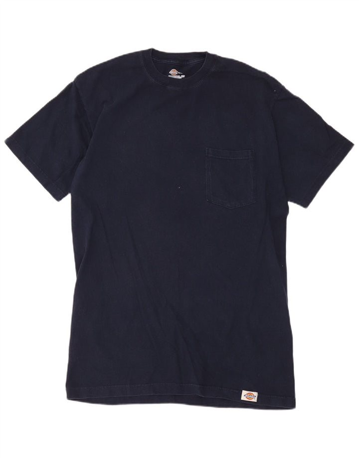 Dickies Herren-T-Shirt-Oberteil, groß, marineblau, Baumwolle