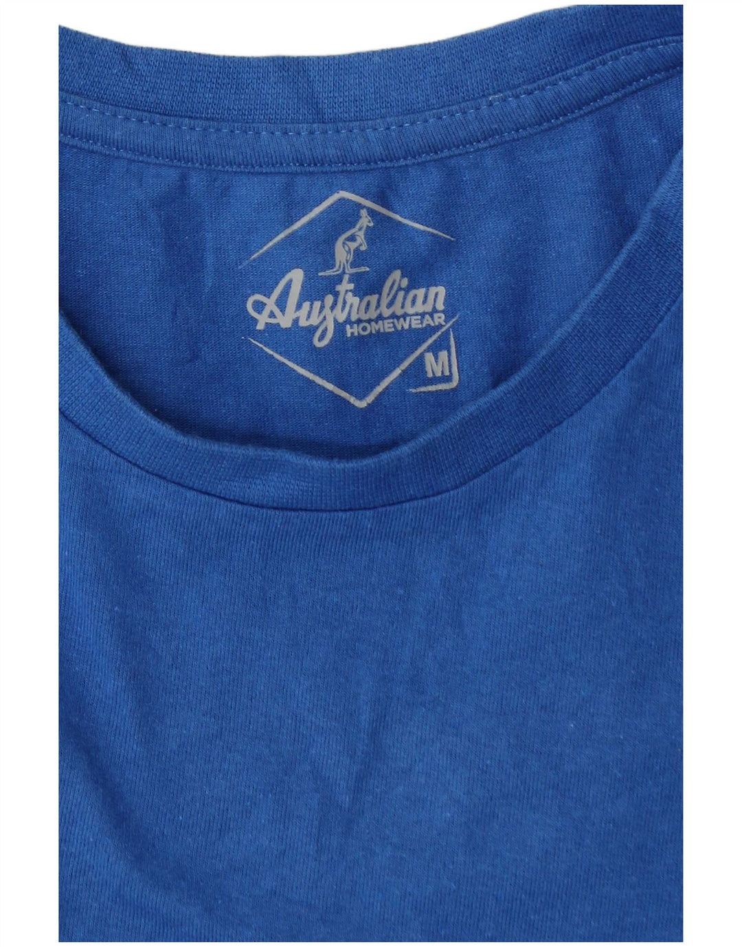 AUSTRALIAN L'ALPINA Herren T-Shirt Top mittelblaue Baumwolle