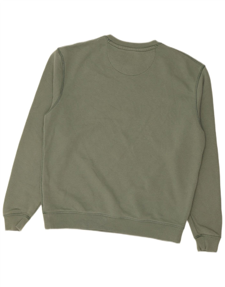 JACK WILLS Herren Sweatshirt Pullover Medium Khaki Baumwolle