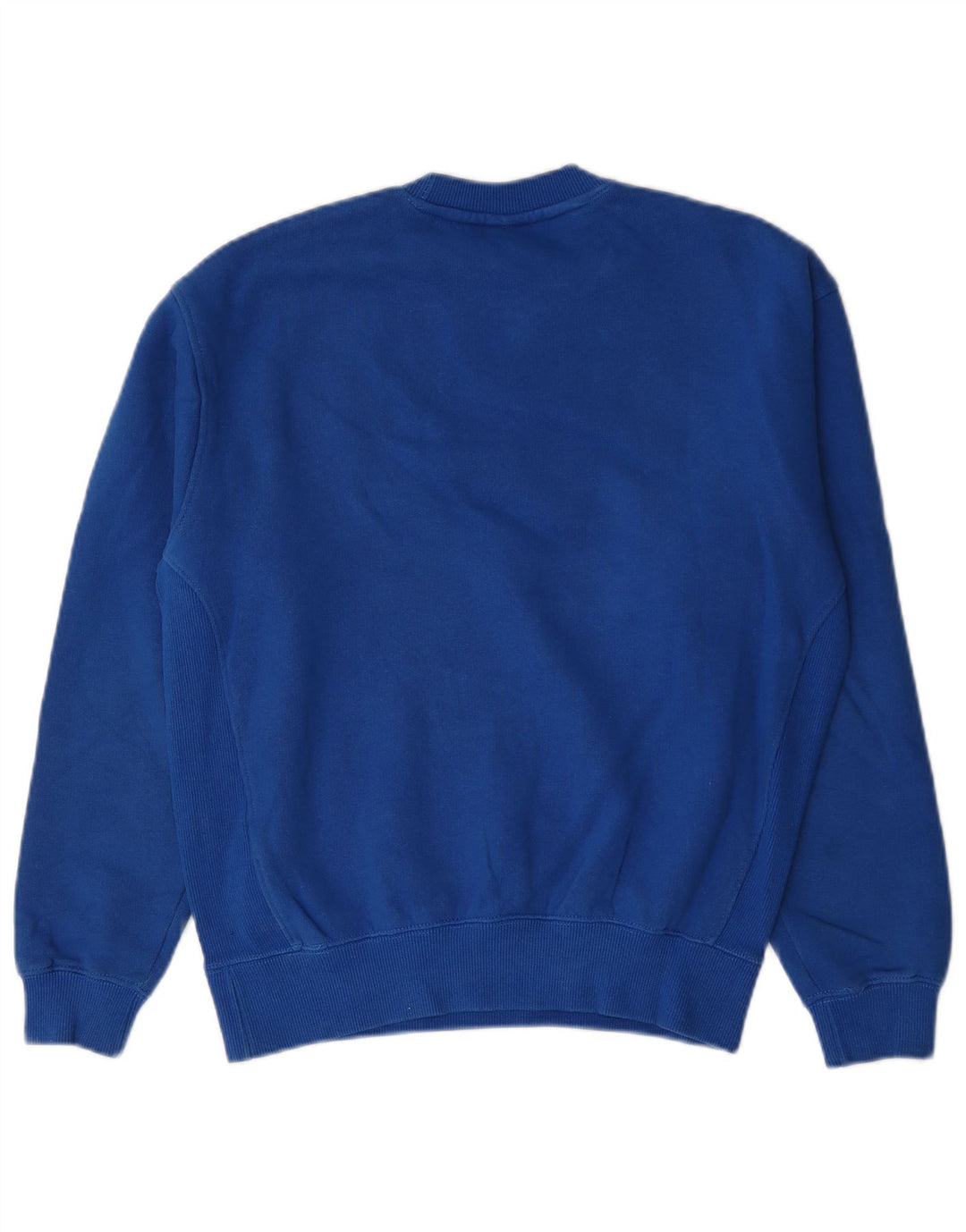 Zara Herren-Sweatshirt mit lockerer Passform, kleine blaue Baumwolle