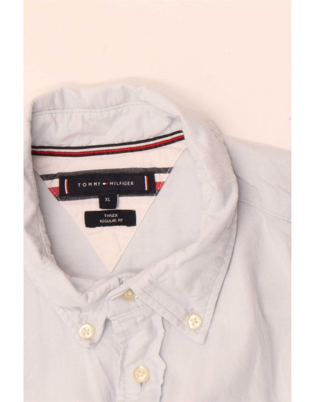 Tommy Hilfiger Herren Regular Fit Hemd XL Blau