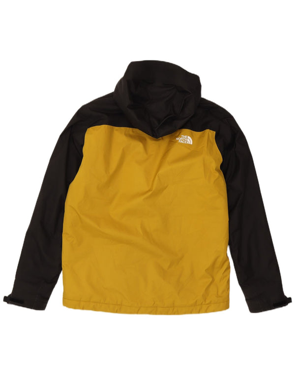 The North Face Herren-Windbreakerjacke mit Kapuze, UK 40, Größe L, Schwarz, Farbblock