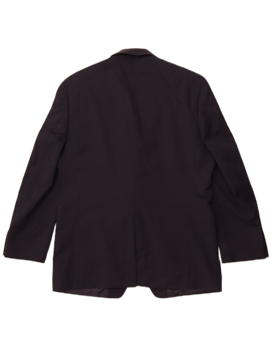 Chaps Herren Longline 2-Knopf-Blazerjacke UK 42 XL Marineblaue Wolle